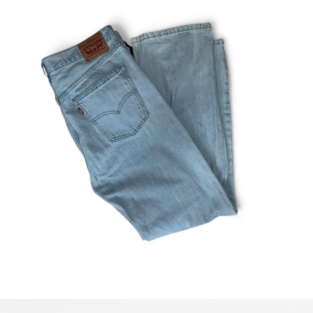 Levi’s Light Blue Distressed Jeans - Picture 2 of 2